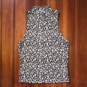 cheetah print top
